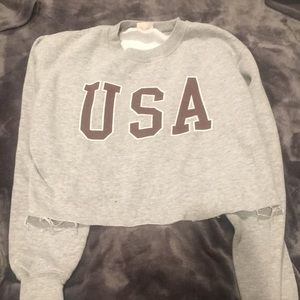 Brandy Melville cropped crew